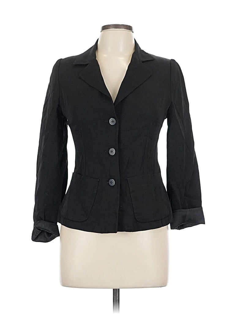 Pre-owned Jigsaw Blazer Jacket In Black