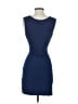 Max Studio 100% Viscose Solid Blue Cocktail Dress Size XS - photo 2
