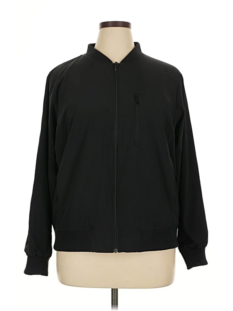 Pre-owned Banana Republic Track Jacket In Black