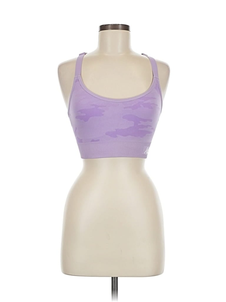 Pre-owned New Balance Sports Bra In Purple
