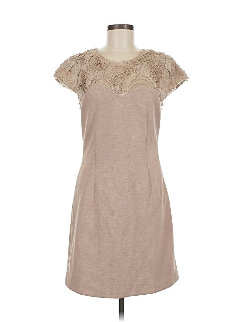 Pre-owned Esley Casual Dress In Brown
