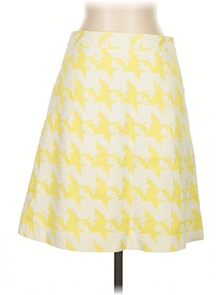 Pre-owned J. Mclaughlin Casual Skirt In Yellow