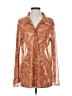 Olivaceous Orange Long Sleeve Blouse Size S - photo 1