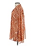 Olivaceous Orange Long Sleeve Blouse Size S - photo 5