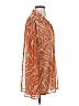 Olivaceous Orange Long Sleeve Blouse Size S - photo 4