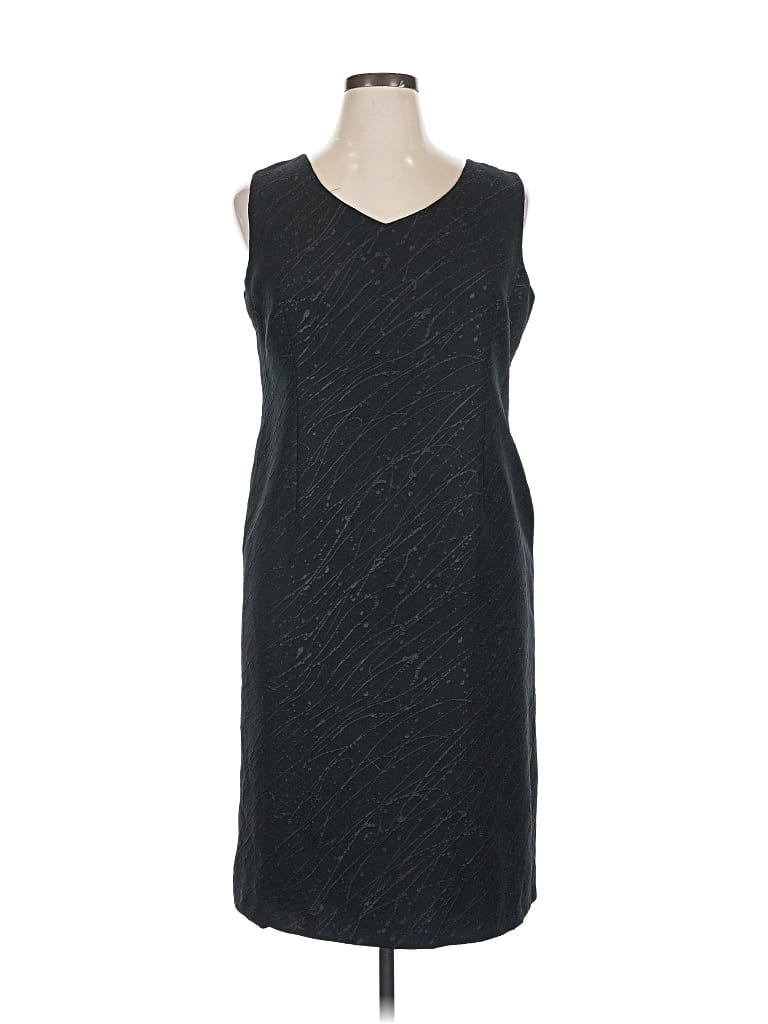 Pre-owned Assorted Brands Casual Dress In Black