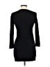 Olivaceous Solid Black Cocktail Dress Size M - photo 2