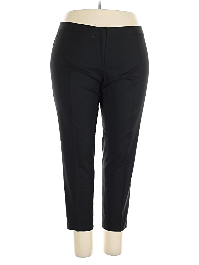 Pre-owned Lafayette 148 Active Pants In Black