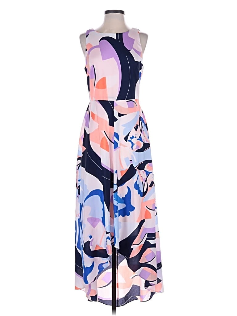 Pre-owned Nicole Miller Casual Dress In Purple