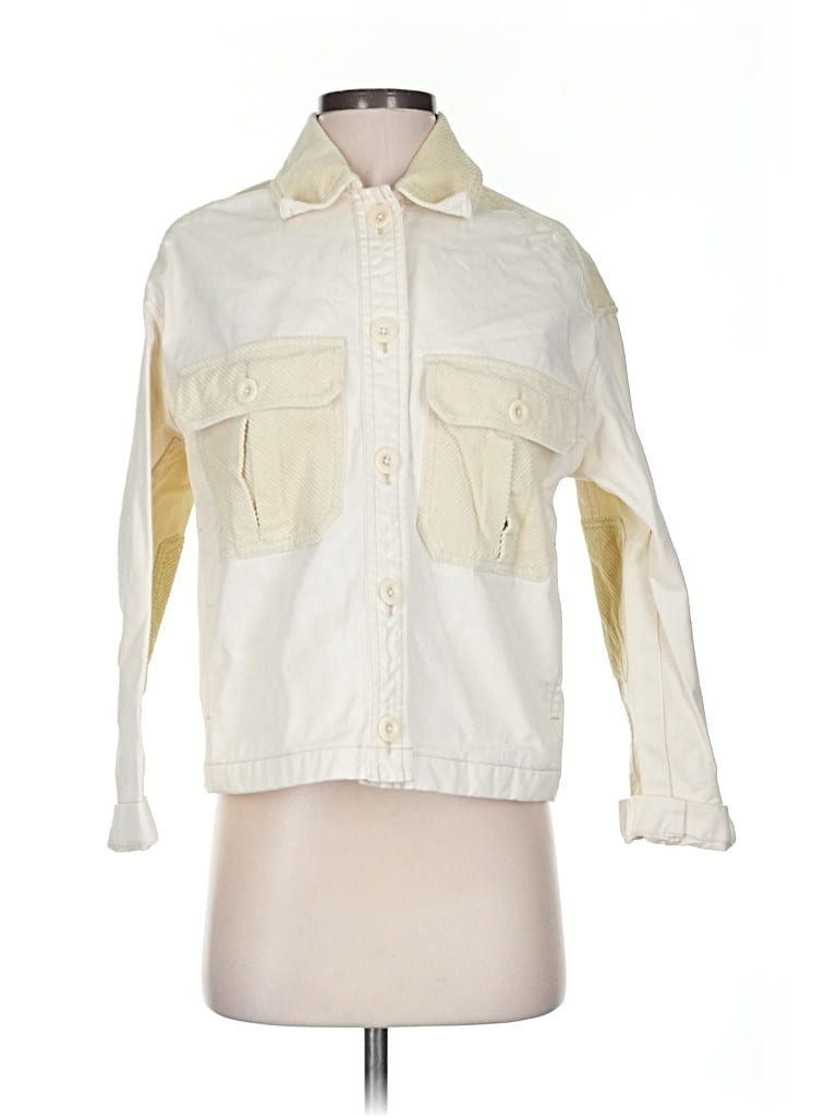 Pre-owned Madewell Jacket In White