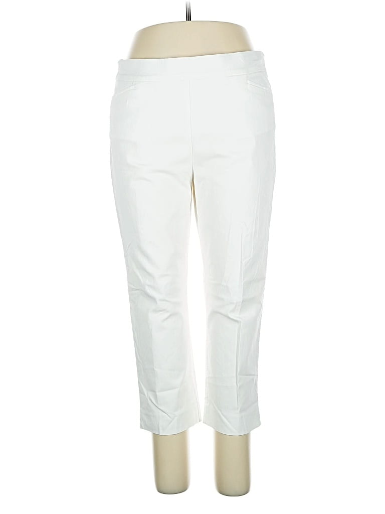 Pre-owned Chico's Casual Pants In White