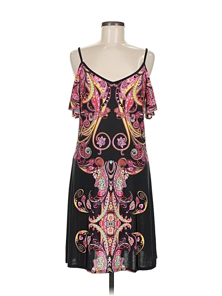 Pre-owned Venus Cocktail Dress In Black