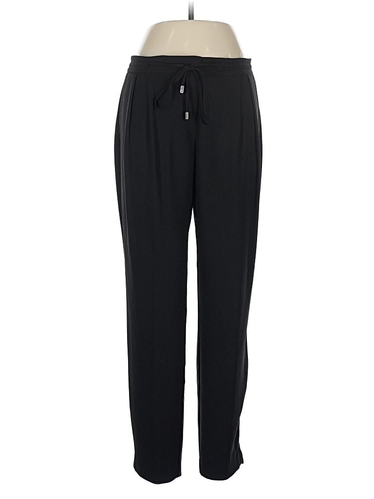 Pre-owned Zara Basic Casual Pants In Black