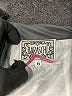 Baraschi 100% Silk Graphic Silver Silk Skirt Size 6 - photo 4