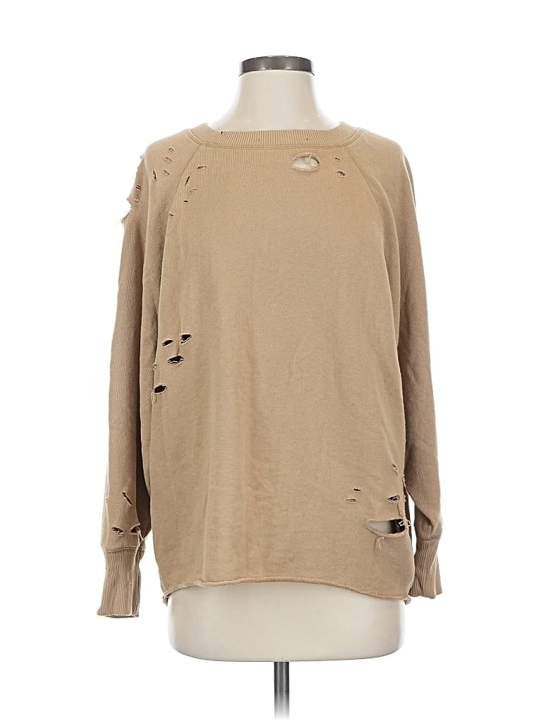 Pre-owned Aerie Pullover Sweater In Brown