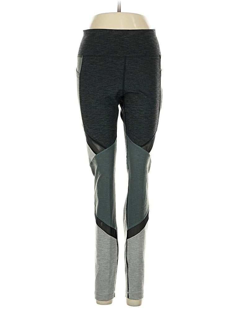 Pre-owned New Balance Active Pants In Gray