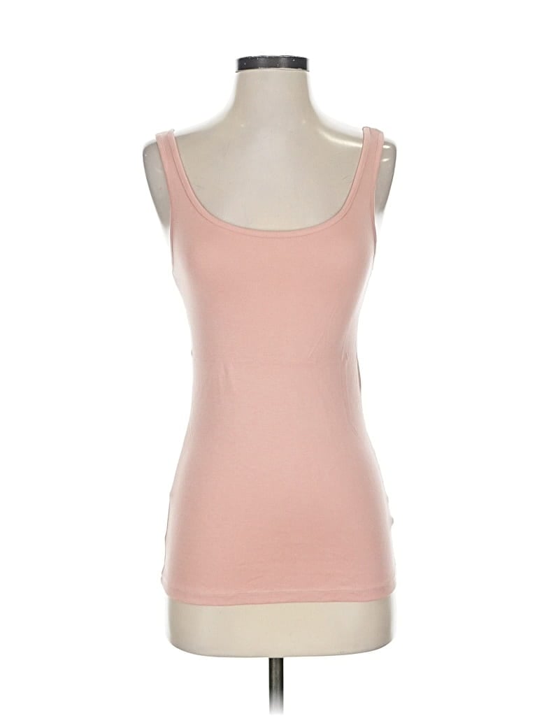 Pre-owned A New Day Tank Top Pink Sweetheart Neckline Tops