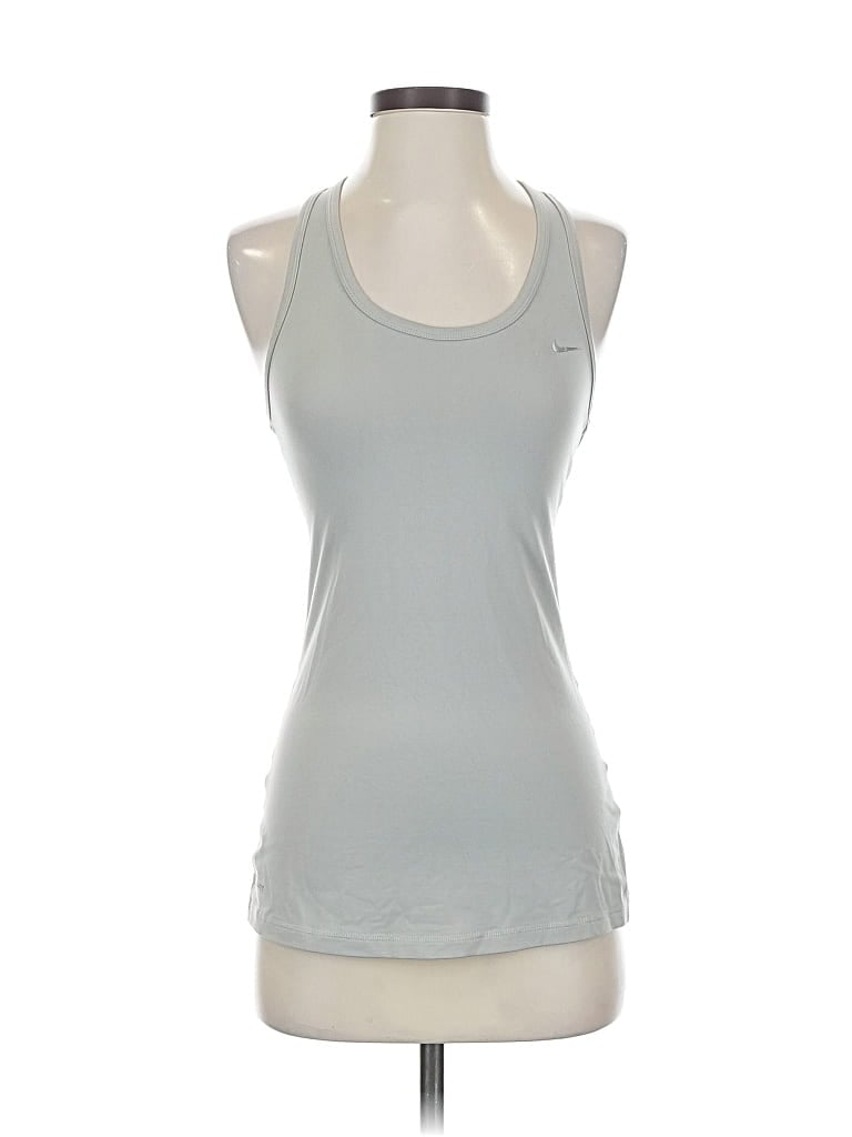 Pre-owned Nike Active Tank Top In Gray