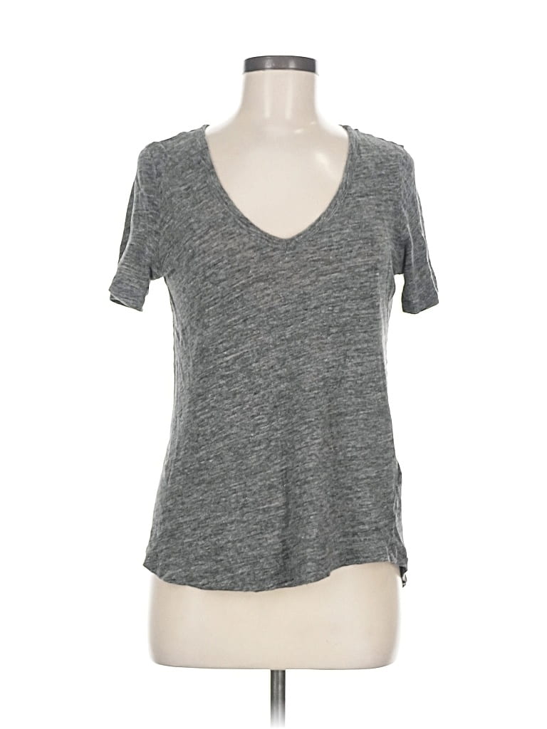 Pre-owned Banana Republic Short Sleeve T-shirt In Gray