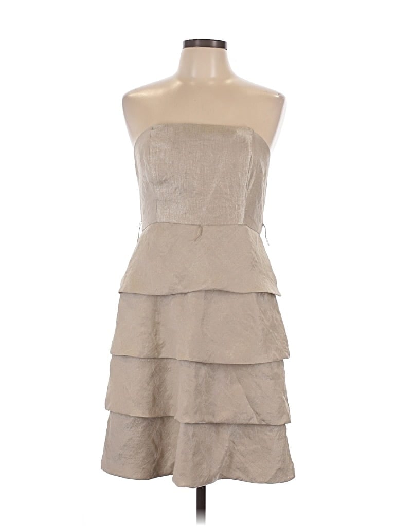 Pre-owned I.n. Studio Cocktail Dress In Brown