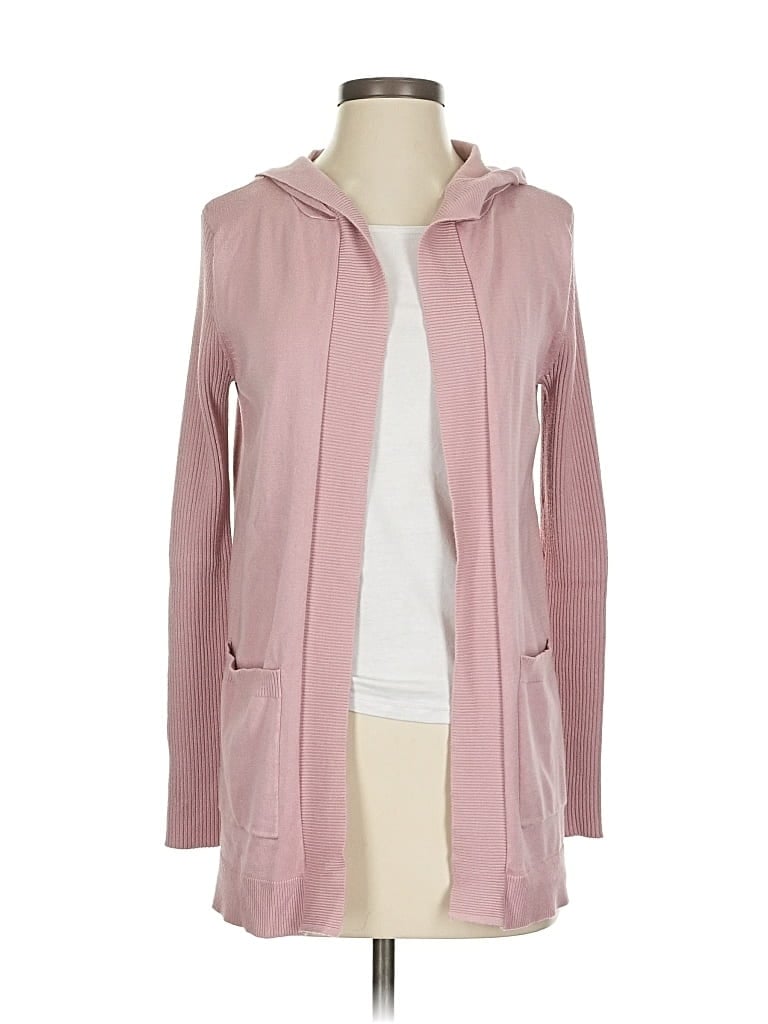 Pre-owned Lety & Me Zip Up Hoodie In Pink
