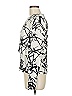 A.L.C. 100% Silk Graphic Ivory Long Sleeve Silk Top Size 8 - photo 5