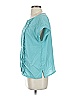 Jason Wu for Target 100% Polyester Teal Short Sleeve Blouse Size S - photo 5