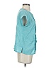 Jason Wu for Target 100% Polyester Teal Short Sleeve Blouse Size S - photo 4