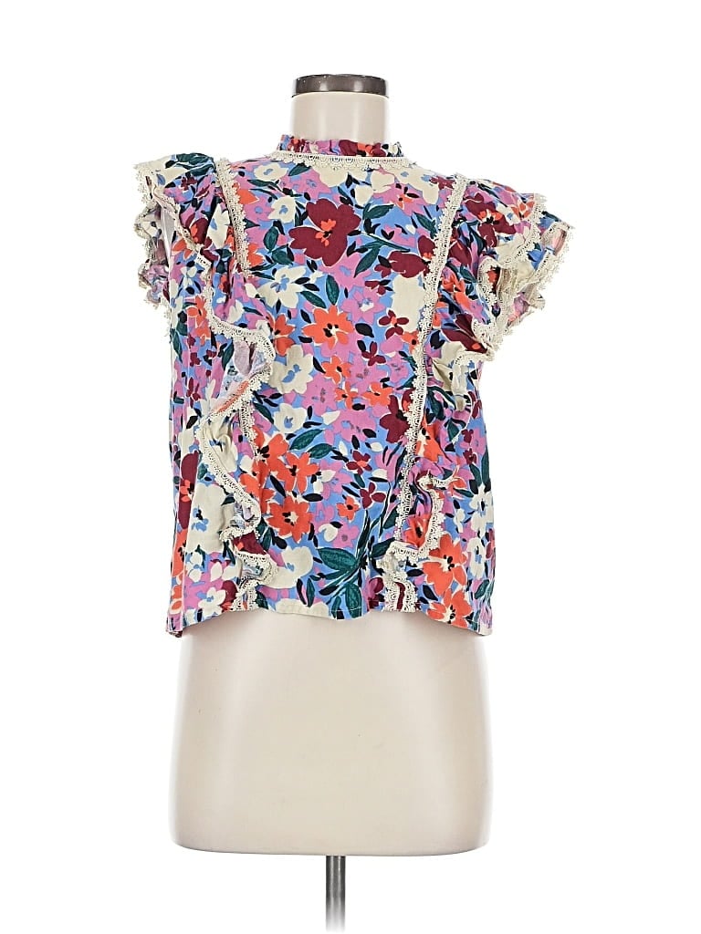 Pre-owned Karlie Sleeveless T-shirt In Pink