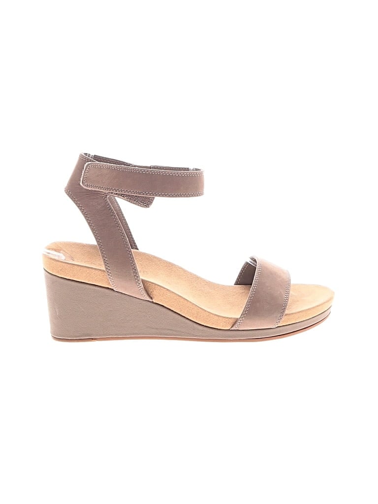 Pre-owned Lucky Brand Wedges In Brown