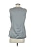 Gap Outlet 100% Polyester Gray Sleeveless Blouse Size S - photo 2