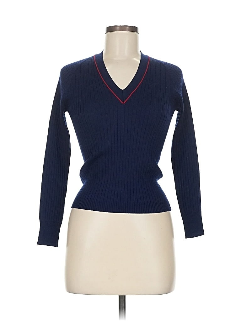 Pre-owned Miss Dior Pullover Sweater In Blue