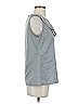 Gap Outlet 100% Polyester Gray Sleeveless Blouse Size S - photo 4