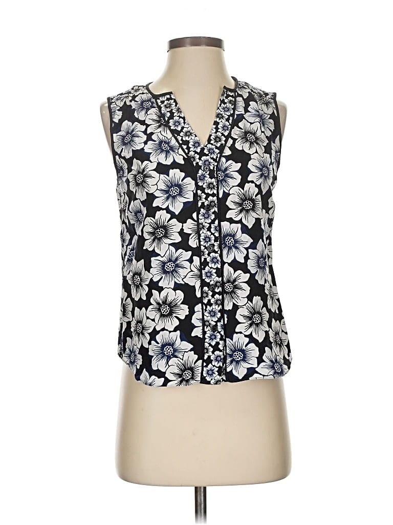 Pre-owned Kate Spade New York Sleeveless Blouse In Blue