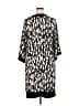 MICHAEL Michael Kors Graphic Black Casual Dress Size XL - photo 2