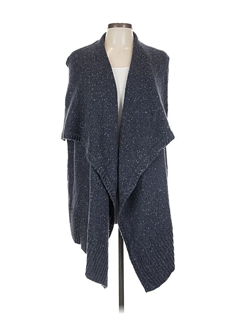 Pre-owned Dkny Jeans Cardigan Sweater In Blue