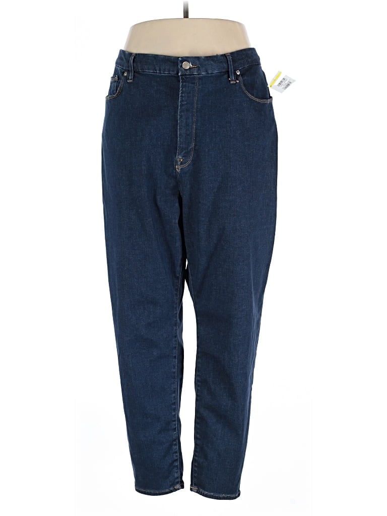 Pre-owned Good American Jeans In Blue