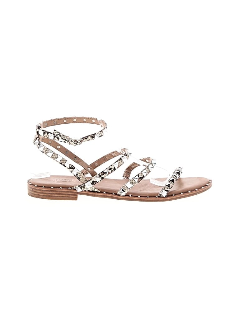 Pre-owned Cushion Aire Sandals In Brown