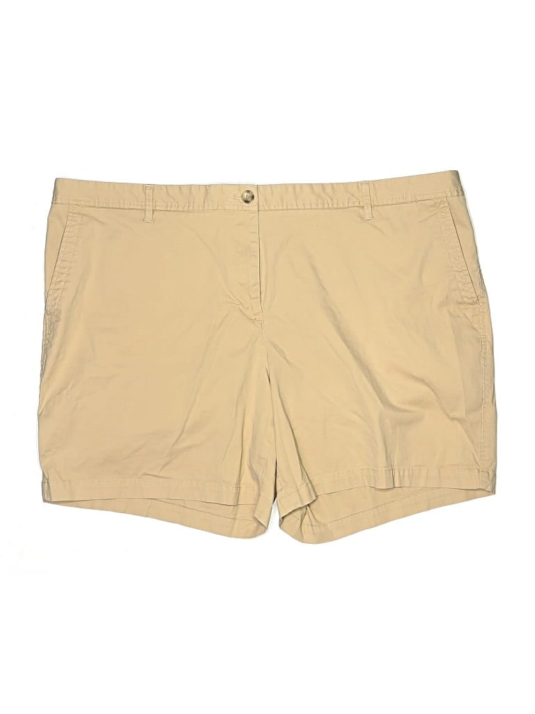 Pre-owned Talbots Khaki Shorts In Brown