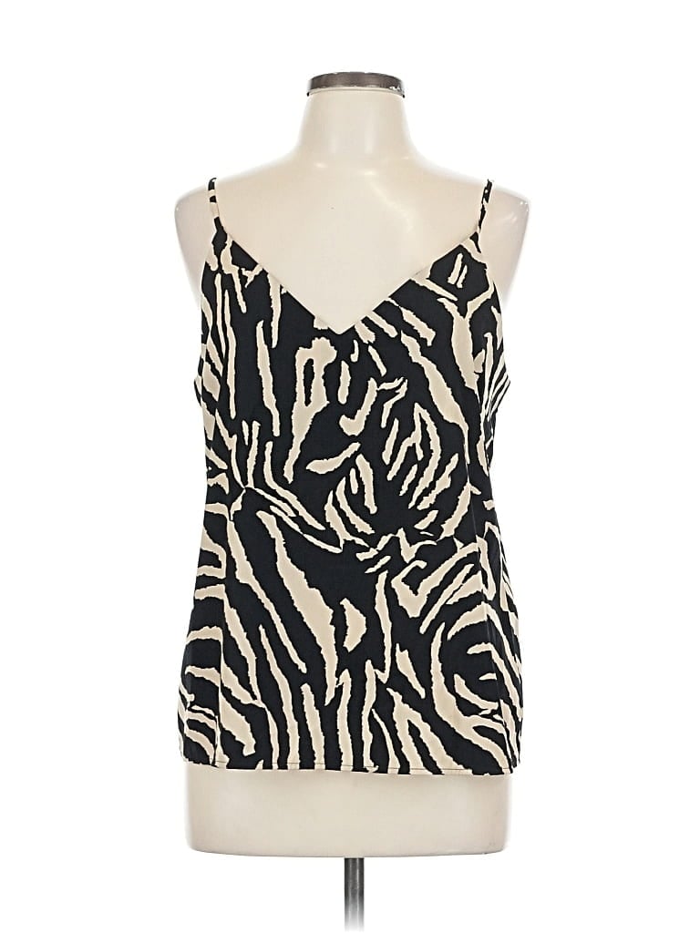 Pre-owned Gilli Sleeveless Top Ivory Halter Neckline Tops In White