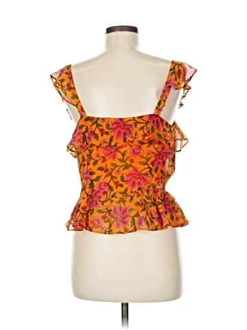 Veronica Beard Sleeveless Silk Top (view 2)