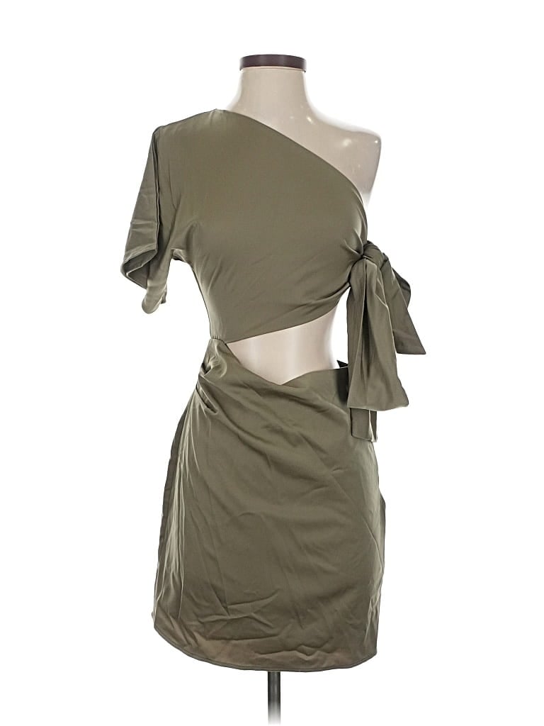 Pre-owned Assorted Brands Cocktail Dress In Green
