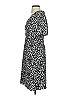 Halogen 100% Polyester Animal Print Black Casual Dress Size XXS - photo 5