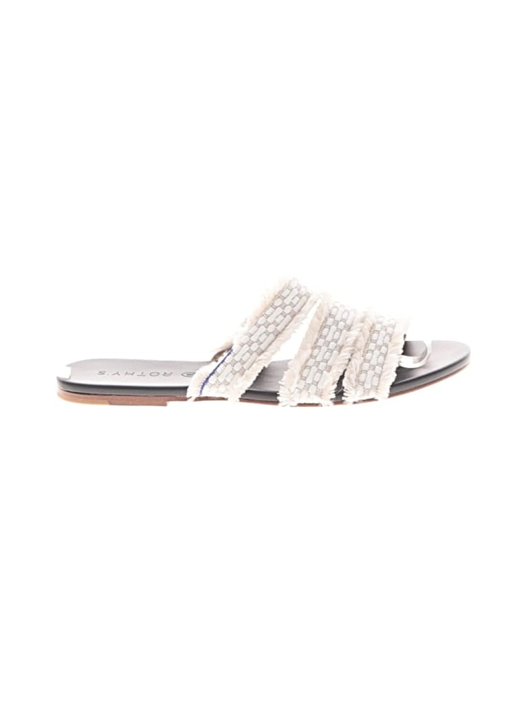 Pre-owned Rothys Sandals In White