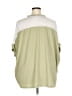 Unbranded Green 3/4 Sleeve Blouse Size XXL (estimated) - photo 2