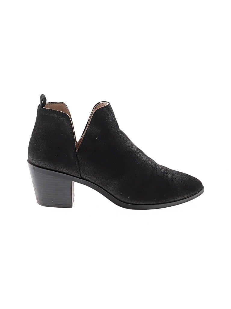 Pre-owned Unbranded Ankle Boots In Black