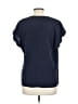 Escada Blue Short Sleeve Blouse Size EU 42 / US 12 - photo 2