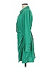H&M 100% Polyester Solid Green Cocktail Dress Size M - photo 5