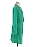 H&M 100% Polyester Solid Green Cocktail Dress Size M - photo 4