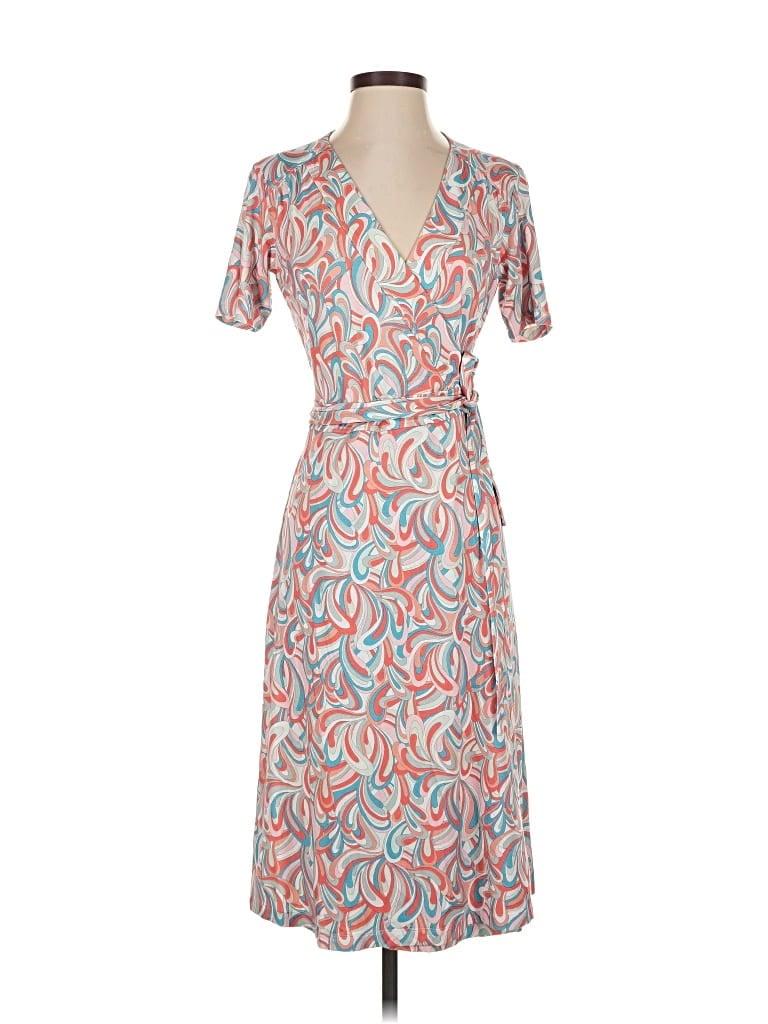 Pre-owned W By Worth Casual Dress In Gray